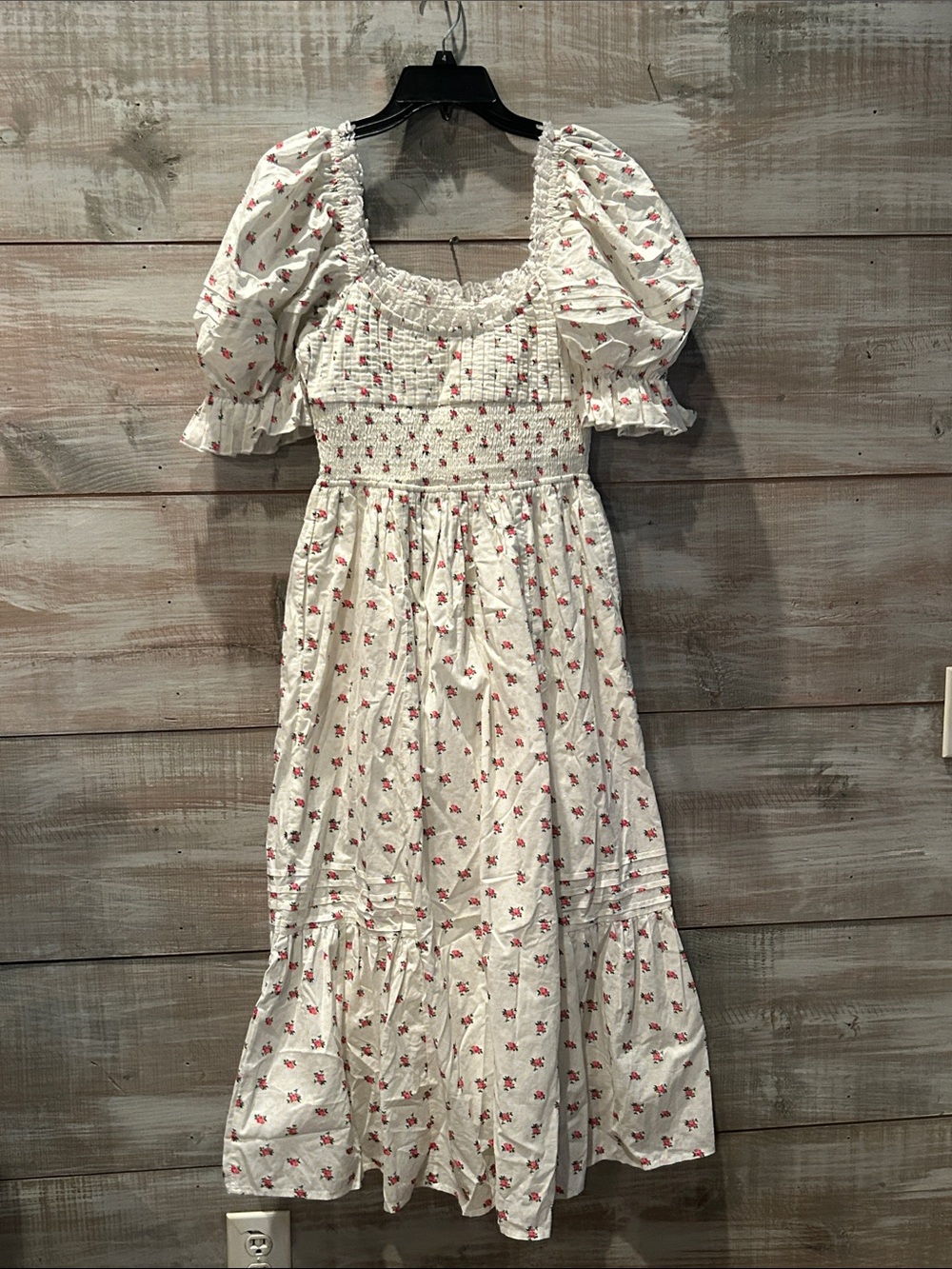 NWOT For Love & Lemons Guisti Floral Midi Dress size S SAMPLE Piece - Picture 13 of 15